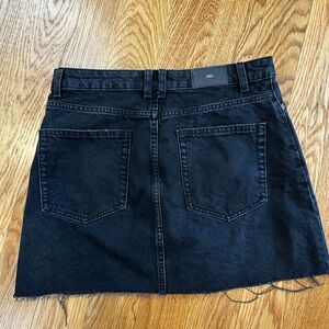 Black Jean Zara skirt xs